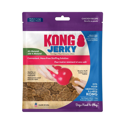 KONG Jerky Dog Treat Chicken MD/LG