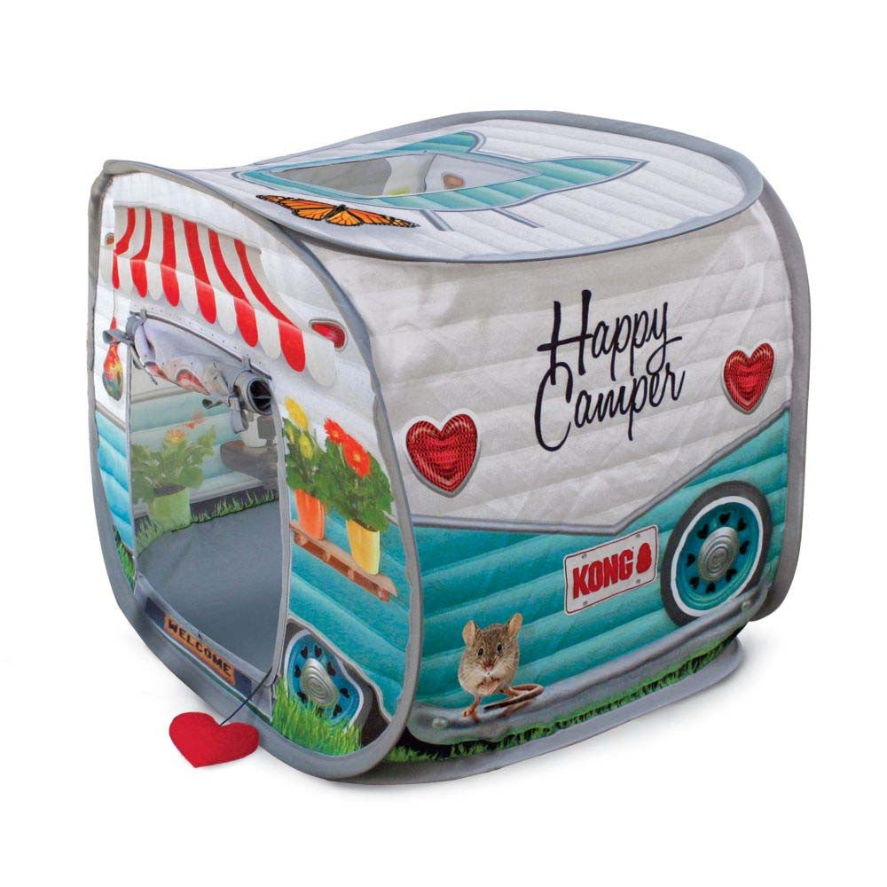 KONG Play Spaces Camper Catnip Toy Multi-Color One Size