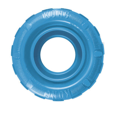 KONG Puppy Tires Dog Toy Assorted MD/LG