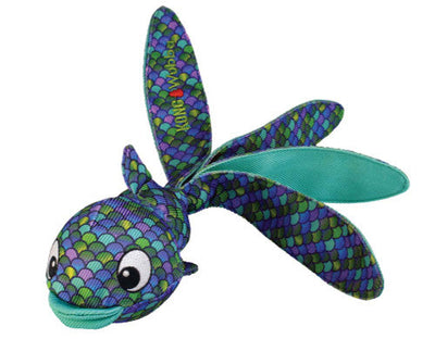 KONG Wubba Finz Dog Toy Blue SM