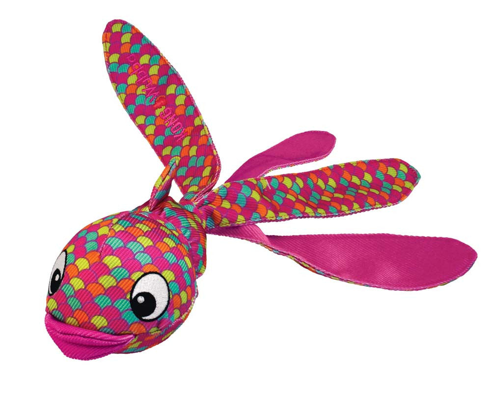 KONG Wubba Finz Dog Toy Pink LG