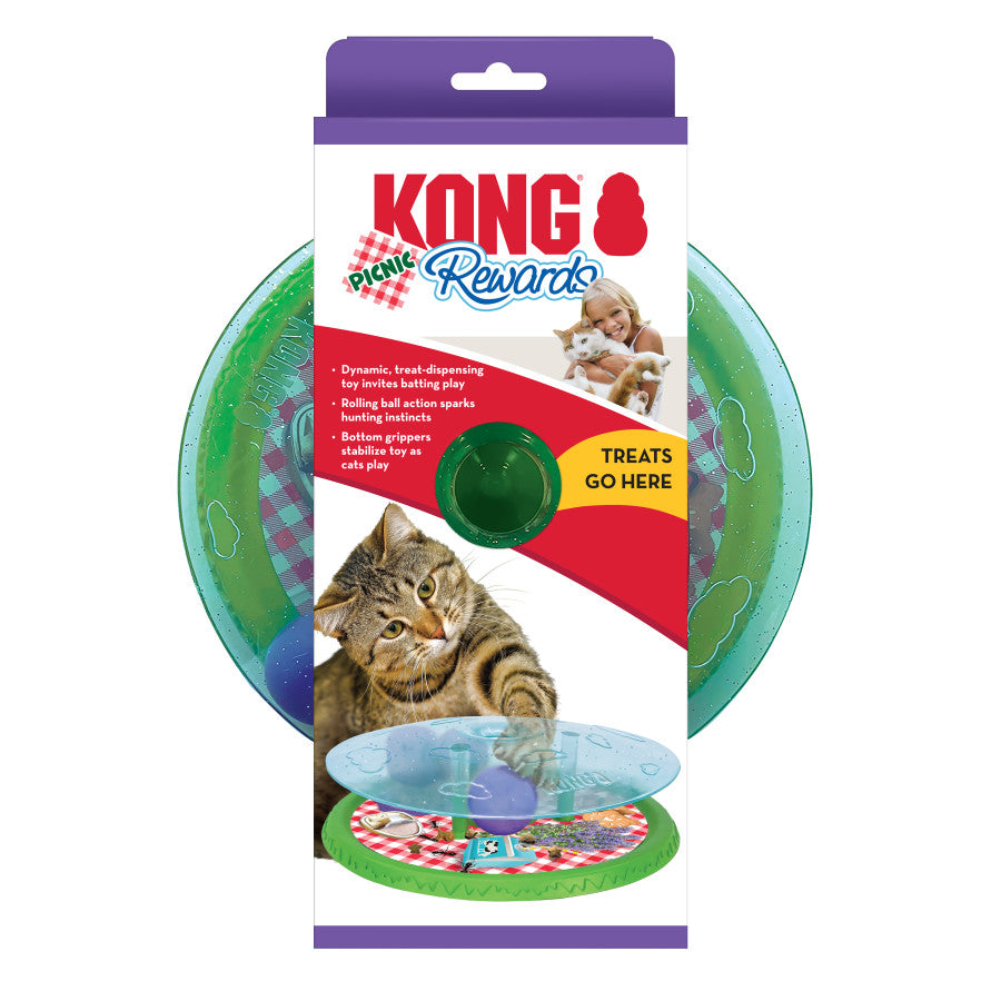 KONG Rewards Picnic Cat Treat Dispenser