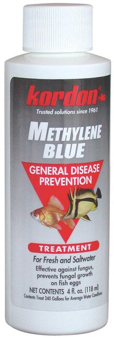 Kordon Methylene General Disease Prevention 4 fl. oz - Aquarium