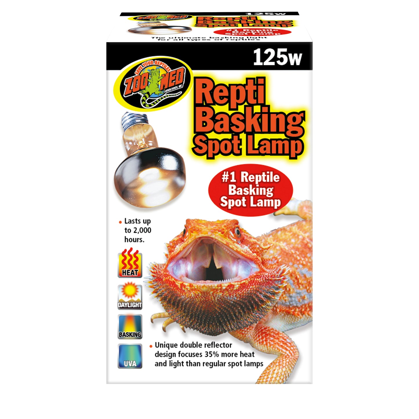 Zoo Med Repti Basking Spot Lamp 125 W 097612361254