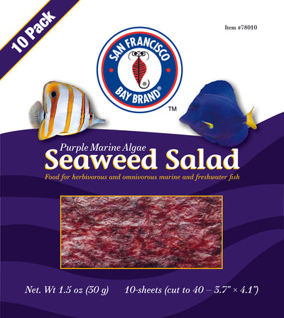 San Francisco Bay Brand Purple Marine Algae Seaweed Salad 10 pk 000945780104