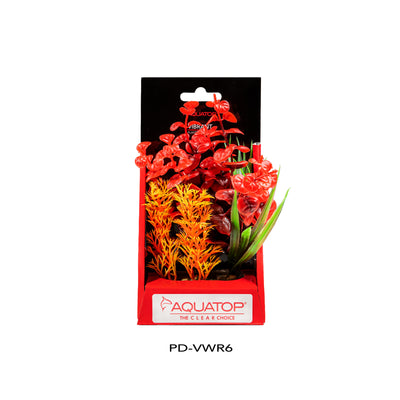 Aquatop Vibrant Wild Plant Red 6 in 810074880411