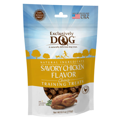 Exclusively Pet Training Treats Savory Chicken Flavor Chicken 7 oz 767451511003
