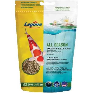 Laguna Allseason Goldfish and Koi Float Food 17oz Pt74 - Pond