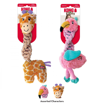 KONG Knots Twists Dog Toy Assorted Color Small/Large 035585503363