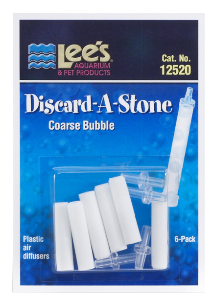 Lees Discard-A-Stone White Coarse 6 Piece