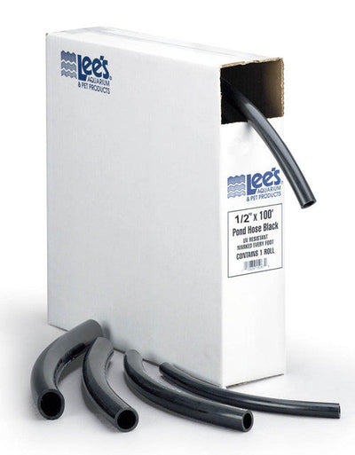 Lees Flex Pond Hose/Tubing Black 1/2 in X 100 ft - Aquarium