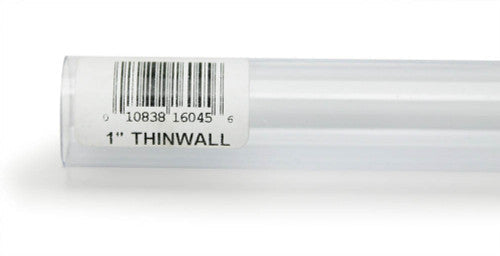 Lees Thinwall Rigid Aquarium Tubing Clear 1 in x 36