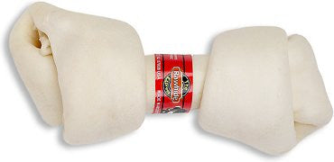 Lennox Knotted Bone Dog Treat Natural 9-10in