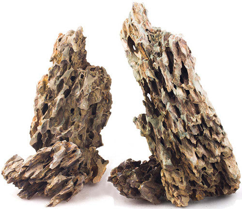 Lifegard Aquatics Dragon Rock Brown 44lb SM - Aquarium