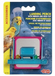Living World Landing Perch with Mirror 81764{L+7} 080605817647
