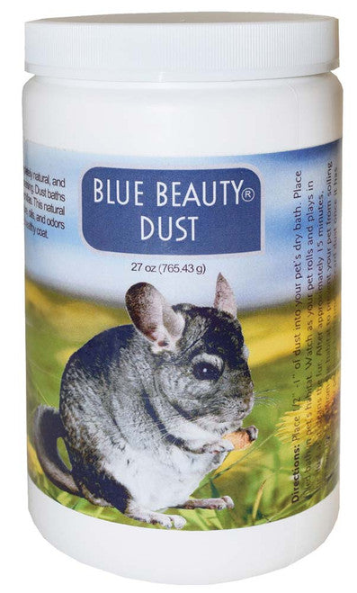 Lixit Blue Beauty Chinchilla Powder Dust 27 oz - Small - Pet