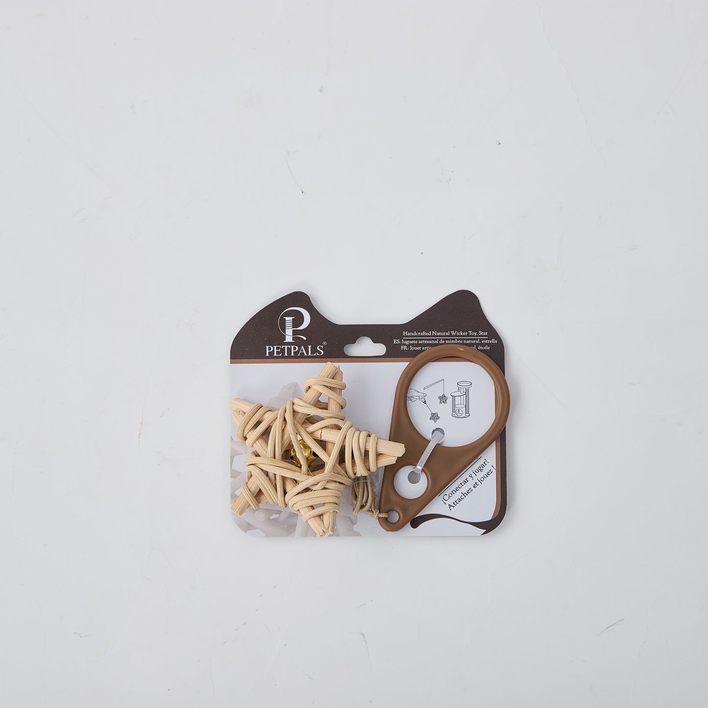 PetPals Wicker Cat Toy Star 818483019798