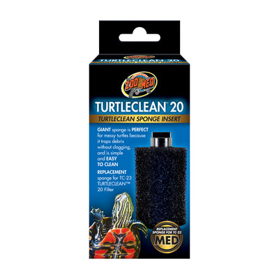 Zoo Med Zoo Med TurtleClean 10 Replacement Sponge Insert Medium 097612024234