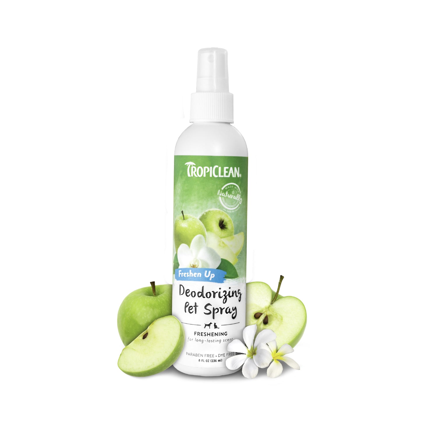 TropiClean Freshen Up Deodorizing Spray for Pets 8 oz 645095005624