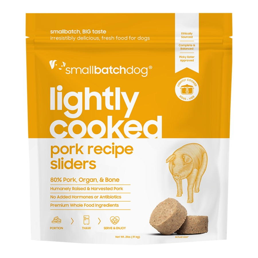 SMALLBATCH DOG FROZEN LIGHTLY COOKED PORK 5LB