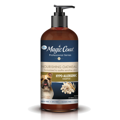 Four Paws Magic Coat Professional Series Nourishing Oatmeal Hypoallergenic Dog Shampoo Fragrance Free 16 oz (1 ct) 045663976002