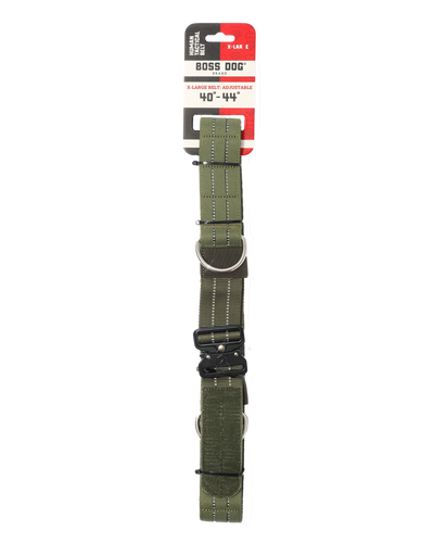 Boss Dog Human Boss Tactical Utility "Dog Walker" Belt Green X-Large (40-44In Waist) 850065051550