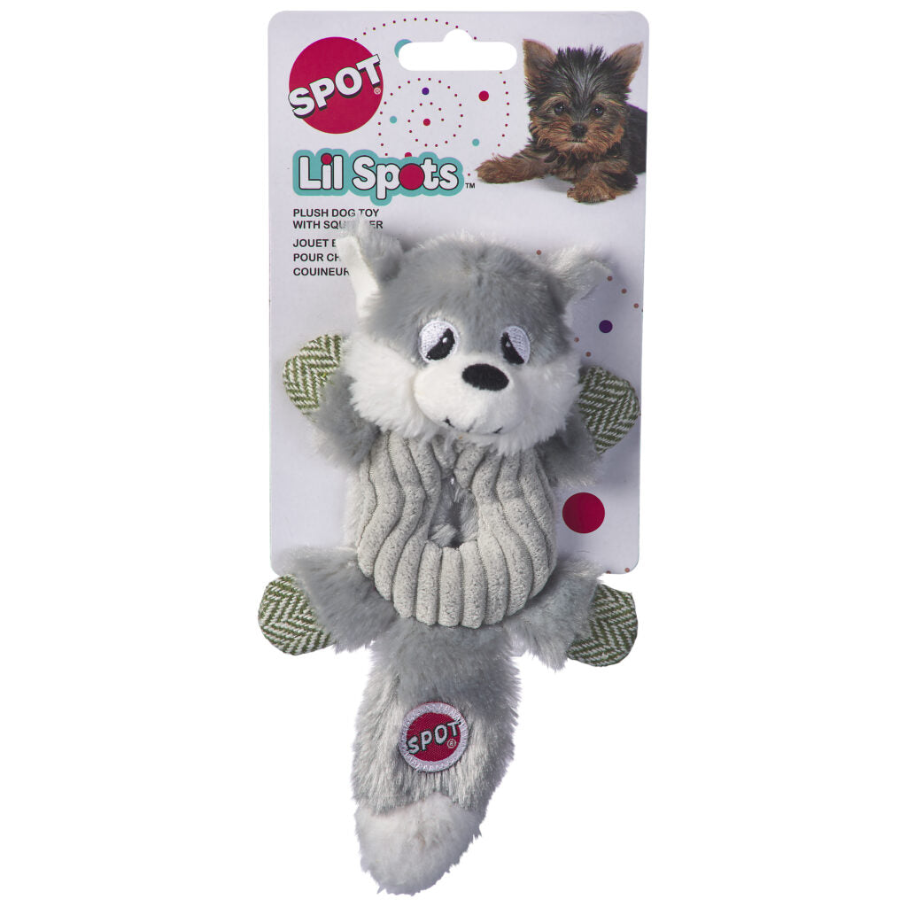 Spot Lil Spots Donut Crinklers Dog Toy Assorted Color 7 in, 1 pk 077234549308
