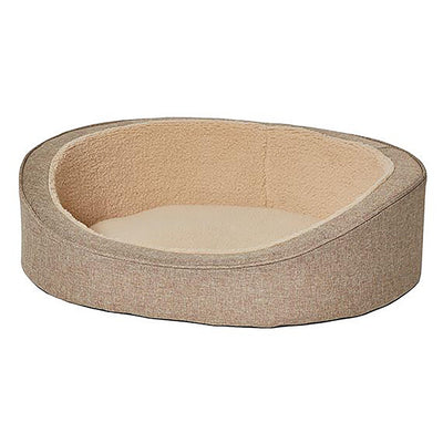 MidWest Homes for Pets Quiet Time Deluxe Hudson Pet Bed Tan S 027773025801
