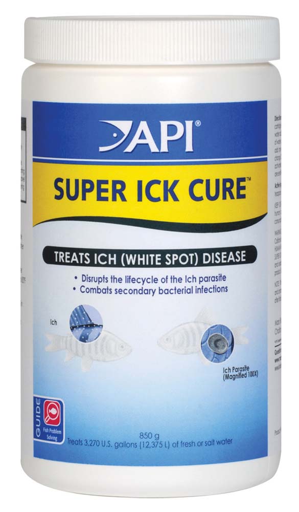 API Super Ick Cure Freshwater Fish Powder Medication 850 g 317163170144