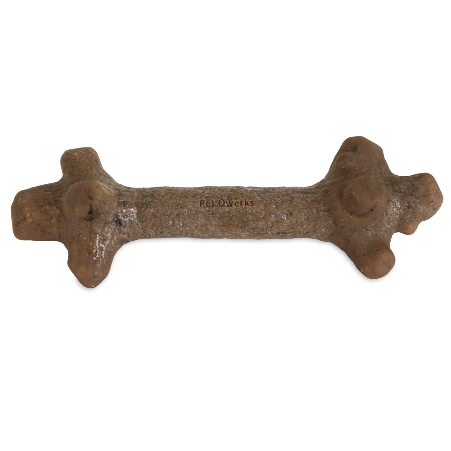 Pet Qwerks Barkbone Natural Instincts Nylon Stick Dog Chew Toy Peanut Butter Medium 850000085169