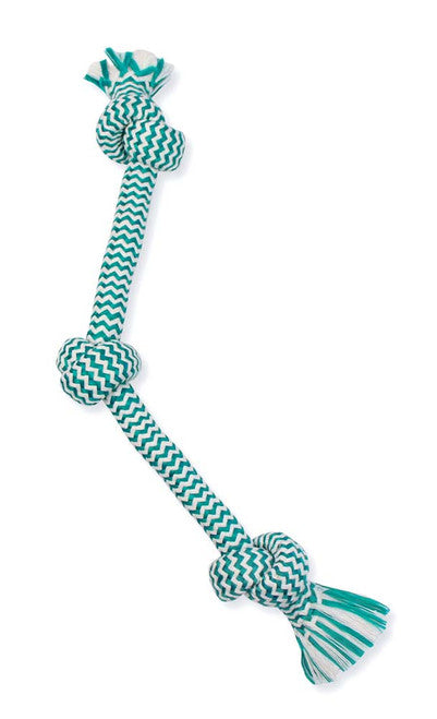 Mammoth EXTRA FRESH 3 Knot Tug Toy Multi - Color 20in MD - Dog