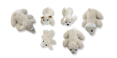 Mammoth Lambswool Plush Dog Toys Assorted 36 Piece