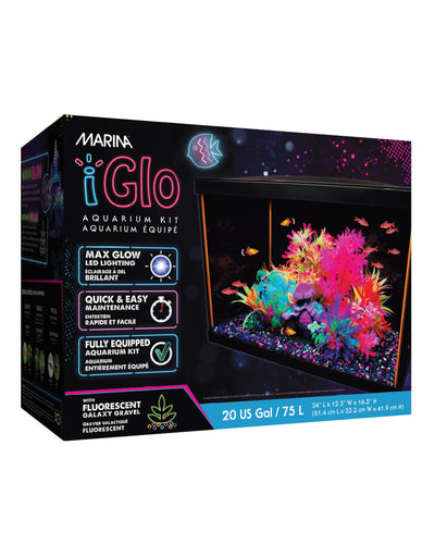 Marina iGlo 20G LED Aquarium Kit 18gal 015561152594