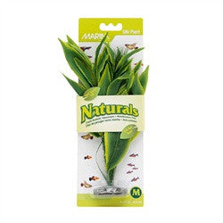Marina Naturals Green Dracena Silk Plant Medium Pp95{L + 7} - Aquarium
