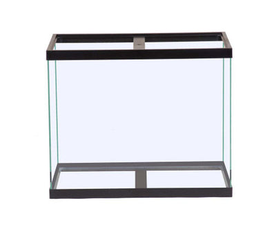 Marineland Tempered Column Aquarium Tank Clear Black 56 gal 30x18x24 in SD - 3