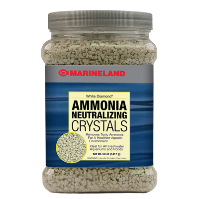 Marineland White Diamond Ammonia Neutralizing Crystals 50 oz