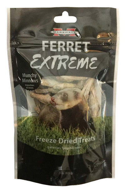 Marshall Ferret Extreme Munchy Minnows Treats 0.3 oz - Small - Pet