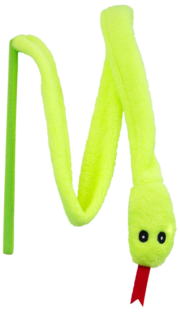 Marshall Ferret Teaser Snake Toy Green One Size