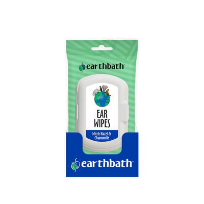 Earthbath Ear Wipes Counter Display 6ea/30 ct 602644028190