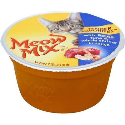 Meow Mix Tndr Tna/shmp 12/2.75z 799745 {L - 1} - Cat