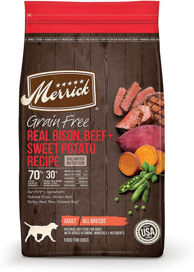 Merrick Dog Gf Bison Bf Swpot 4#