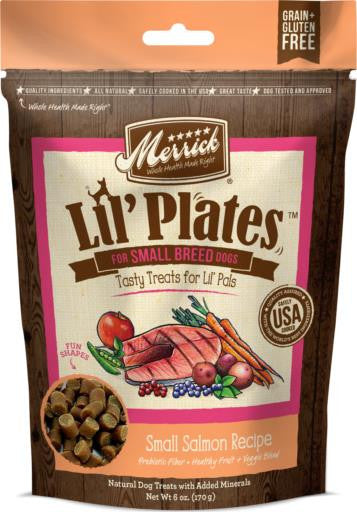 Merrick Lil Plates Small Salmon Recipe Training Treats 5oz {L - 1} 295597 - Dog