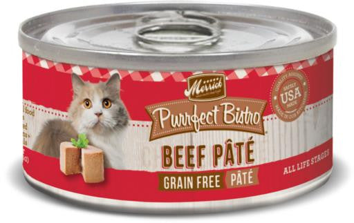 Merrick Purrfect Bistro Beef Pate 24/3Oz {L-1} 295013 022808382638