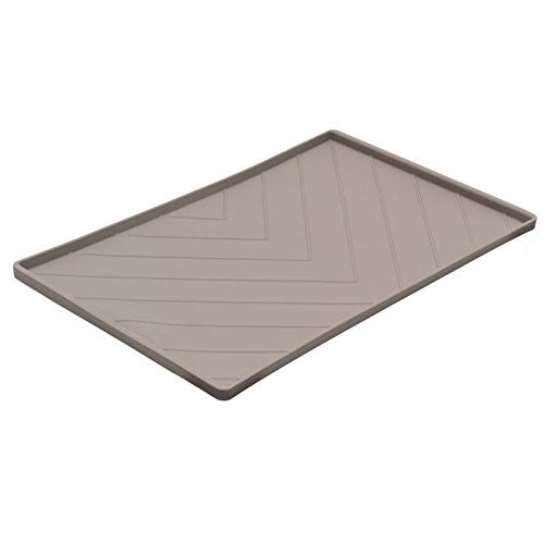 Mess D Mat Slcn Rods Gry Lg{L - x} - Dog