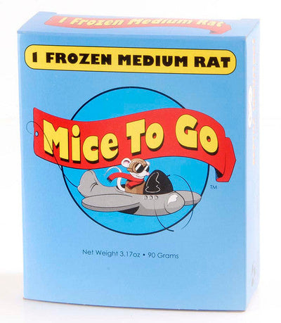 Mice To Go Frozen Medium Rat 3.17 oz 1 Pack SD - 5 - Reptile