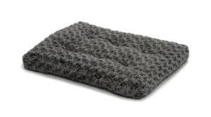 Midwest lb40648SGB Quiet Time Ombre Swirl Bed 48" Charcoal Fur {L+1}277396 027773014362