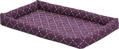 Midwest Quiet Time Ashton Bolster Bed Plum 36’ {L - 1}277440 - Dog