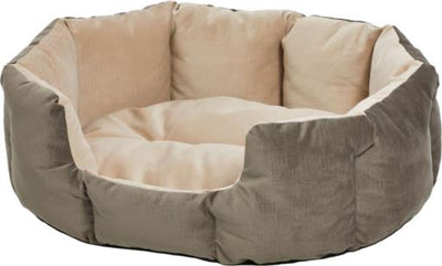 Midwest Quiet Time Deluxe Pet Tulip Bed Gray Medium {L-1}277487 027773024095