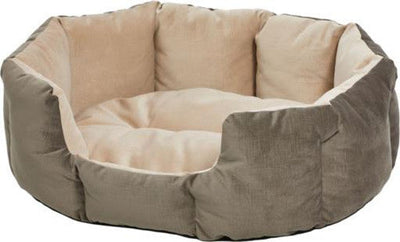 Midwest Quiet Time Deluxe Pet Tulip Bed Gray Medium {L - 1}277487 - Dog