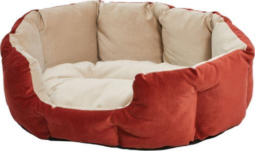 Midwest Quiet Time Deluxe Pet Tulip Bed Russet Medium {L - 1}277485 - Dog